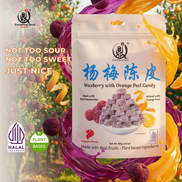 Sour Plum / Waxberry (陈皮梅/杨梅陈皮) - Everything Good Singapore